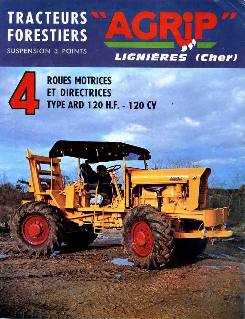 tracteur forestier ard 60