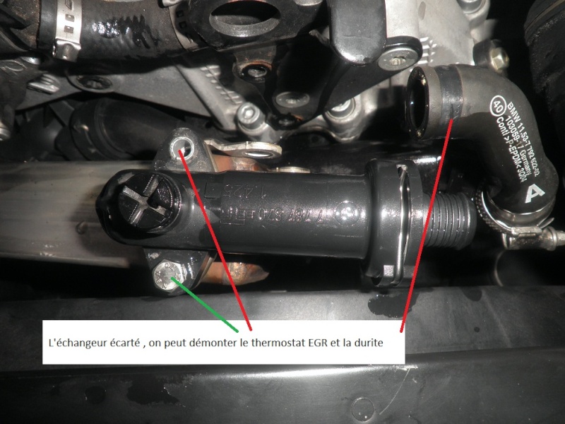 TUTO]remplacement thermostats moteur et d'Egr : Vos tutos E60