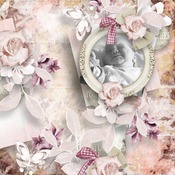 cherry love and roses kit simplette page sarayane