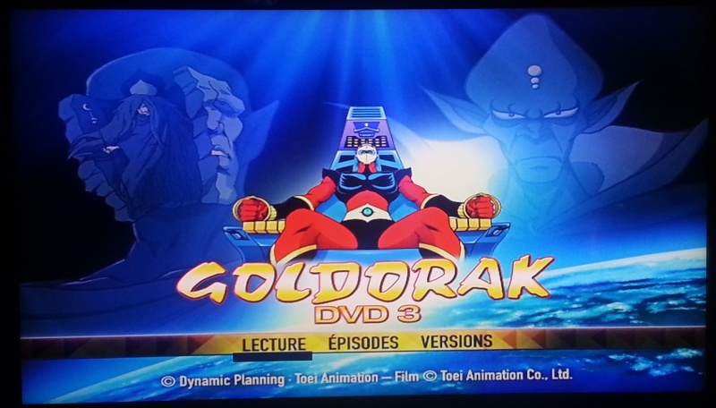 visuel troisième DVD Goldorak