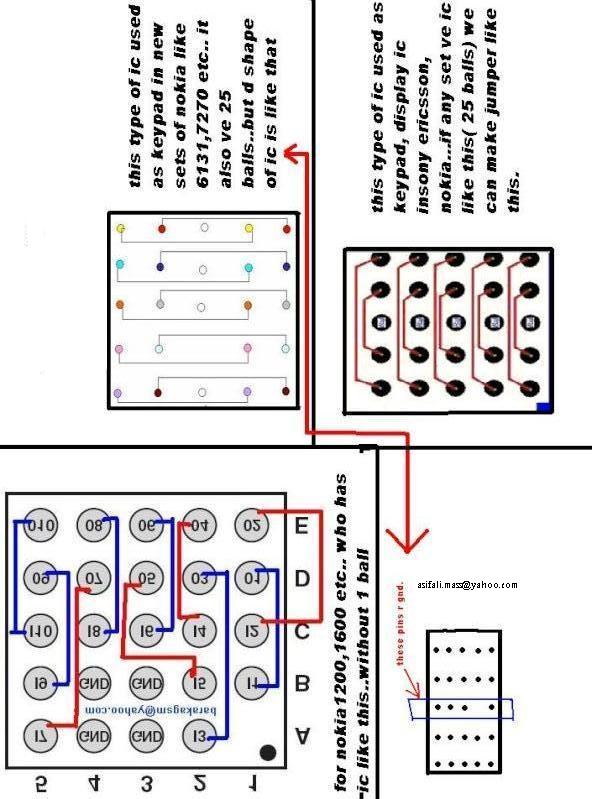 2600 lcd jumper. Re: NOKIA 2630/2600c keypad IC