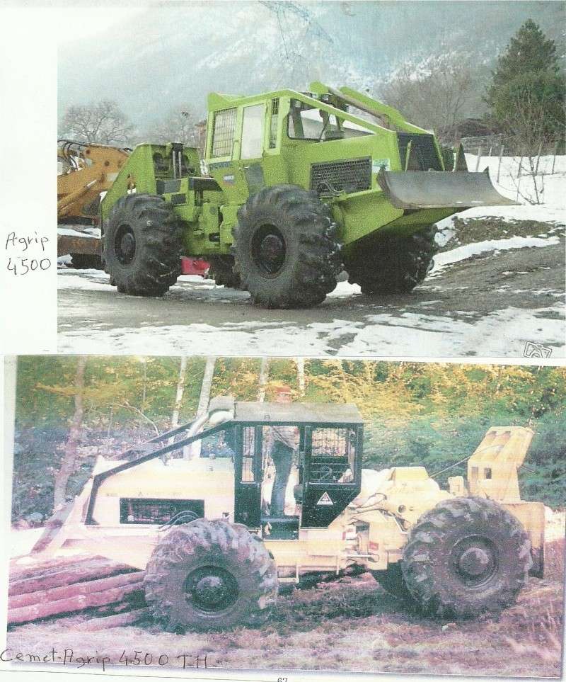 tracteur forestier agrip 4500