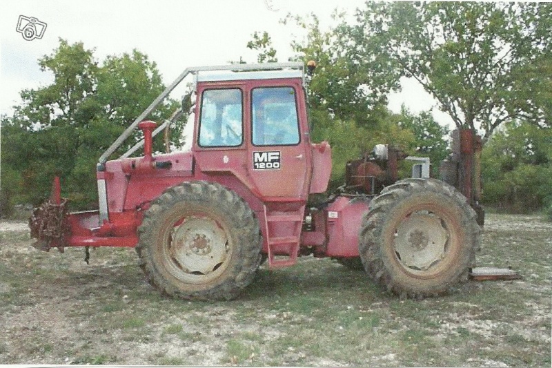 tracteur forestier fortec