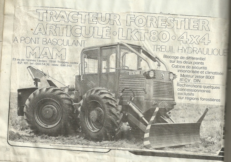 tracteur forestier zetor