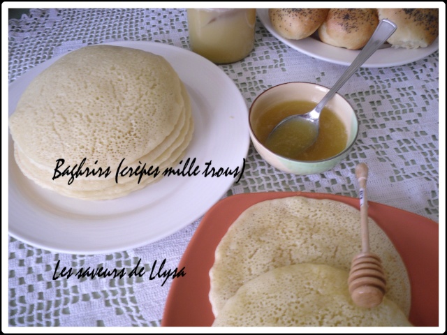 Baghrir crepes traditionnelles